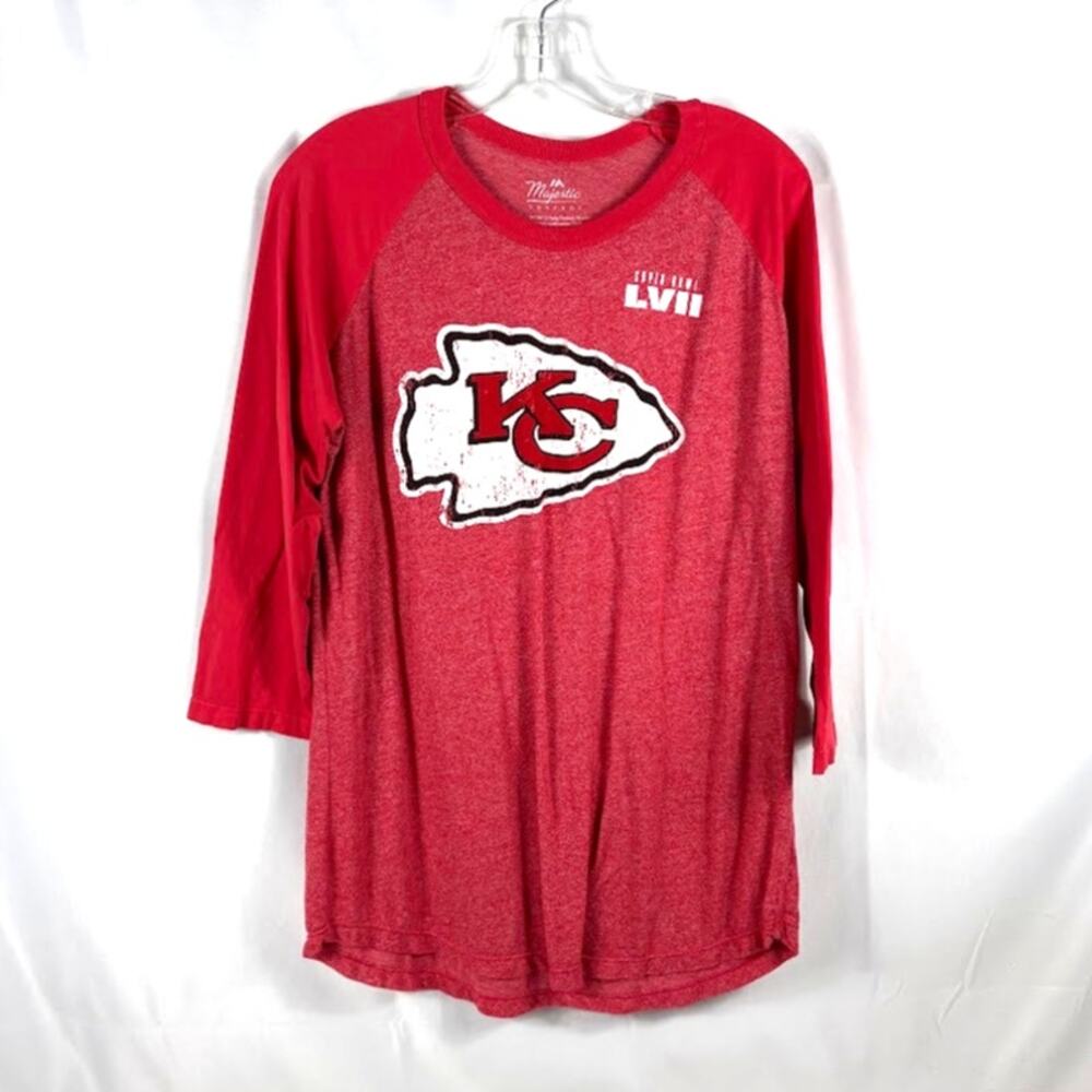 KANSAS CITY CHIEFS Womens 2XL Pat Mahomes 15 Majestic NFL